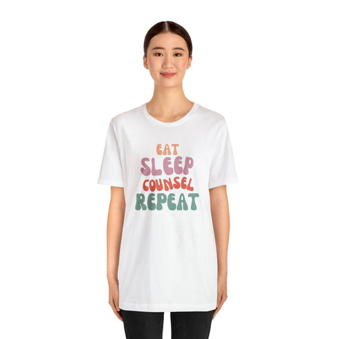Eat Sleep Counsel Repeat T-Shirt
